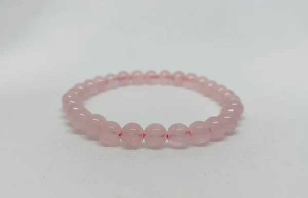 Rose Quartz Beaded Bracelet - Image 3