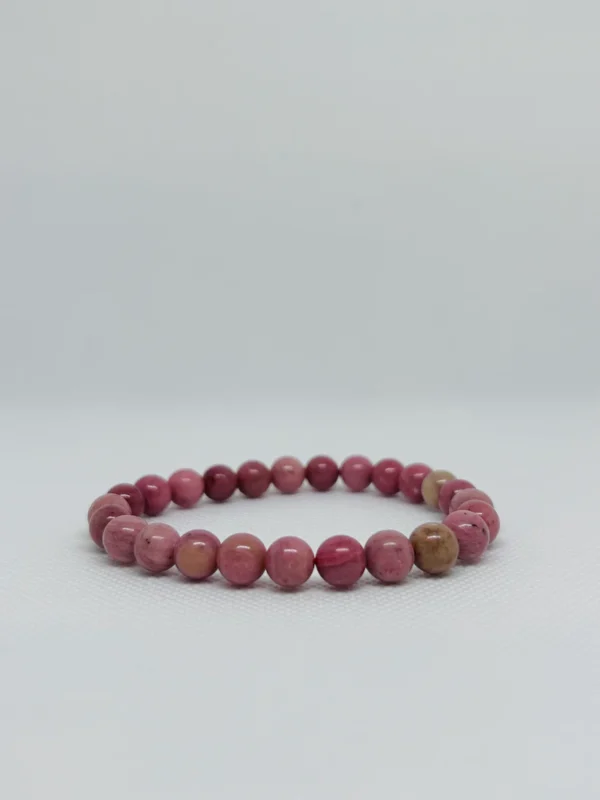 Rhodolite Beaded Bracelet