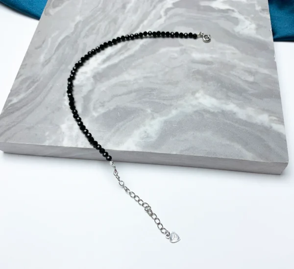 Black obsidian-silver 925 - Image 3