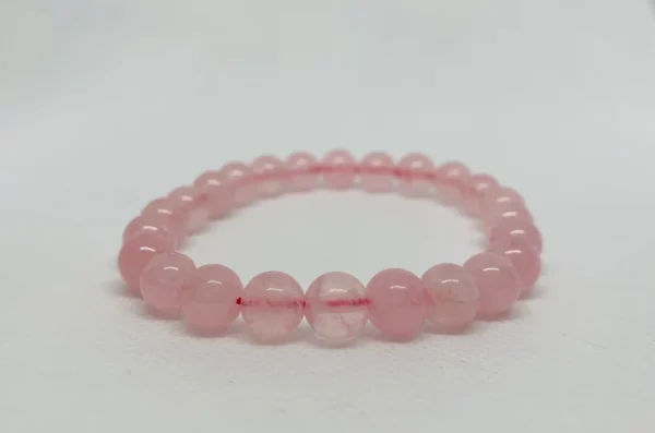 Rose Quartz Beaded Bracelet