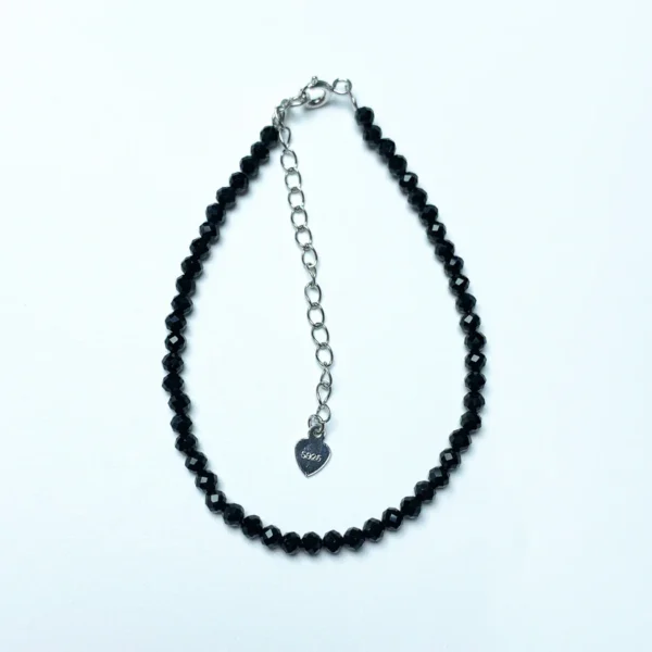 Black obsidian-silver 925 - Image 2