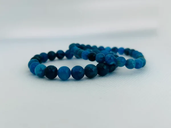 Blue Apatite Crystal Bracelet - Image 3