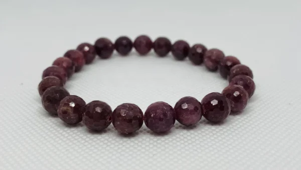 Ruby beaded bracelet - Image 6