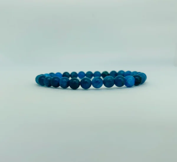 Blue Apatite Crystal Bracelet - Image 2